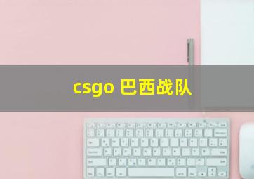 csgo 巴西战队